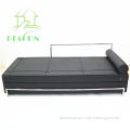 indoor luxury leather daybed for living room